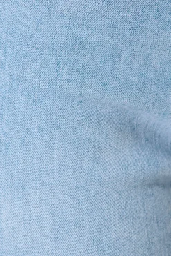 Sale Aidy High Rise Relaxed Leg Crop Jean in Light Blue Denim Bottoms|Pants