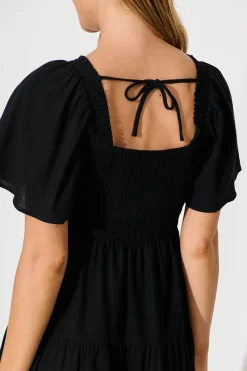 Online Akino Midi Dress in Black Dresses|Casual