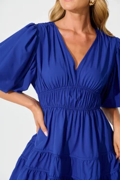 Clearance Amarini Dress In Cobalt Blue Dresses|Casual