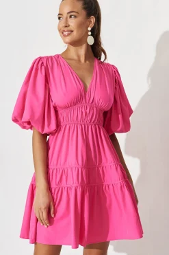Sale Amarini Dress In Hot Pink Dresses|Casual