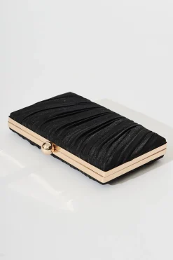 Hot Amina Clutch Bag In Black Bags|Engagement Party