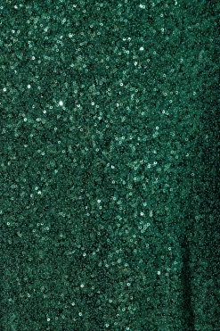Discount Amiri Off Shoulder Maxi Dress in Emerald Sequin Dresses|Party