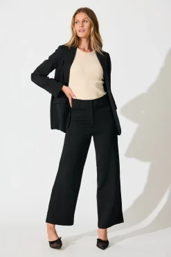 Online Annika Pant in Black Bottoms|Pants