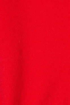 Sale Astrid Knit Cardigan In Red Wool Blend Knitwear|Knitwear