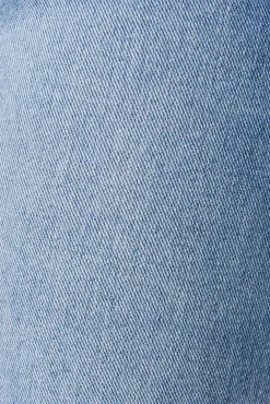 New Atwood High Rise Relaxed Leg Jean In Light Blue Denim Bottoms|Pants