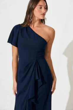 Online Avian Maxi Dress In Navy Bridesmaids|Wedding Guest