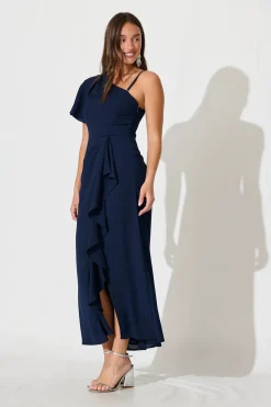 Online Avian Maxi Dress In Navy Bridesmaids|Wedding Guest