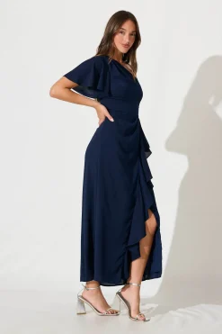 Online Avian Maxi Dress In Navy Bridesmaids|Wedding Guest
