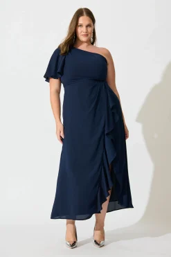 Online Avian Maxi Dress In Navy Bridesmaids|Wedding Guest