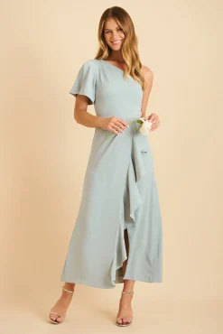 Best Avian Maxi Dress In Sage Green Dresses|Formal