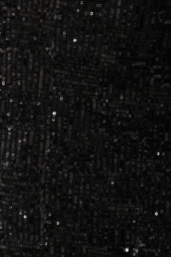 Discount Bejeweled Skirt In Black Sequin Bottoms|Skirts & Shorts