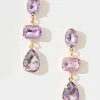Best Belmonte Drop Earrings in Purple Jewellery|Wedding Accessories