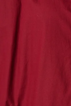 Online Blaire Smock Dress In Wine Cotton Dresses|Casual