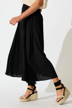 Online Brandsy Maxi Skirt In Black Bottoms|Skirts & Shorts