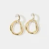 Best Callan Drop Earrings In Silver With Gold Jewellery|Engagement Party