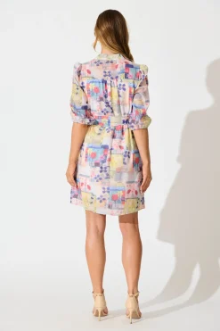 Best Carmina Dress in Multi Patchwork Floral Dresses|Casual