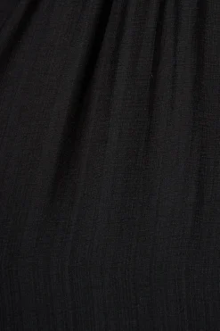 Fashion Casablanca Midi Dress in Black Dresses|Casual