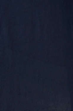 Best Cascades Top in Navy Linen Blend Tops|Casual