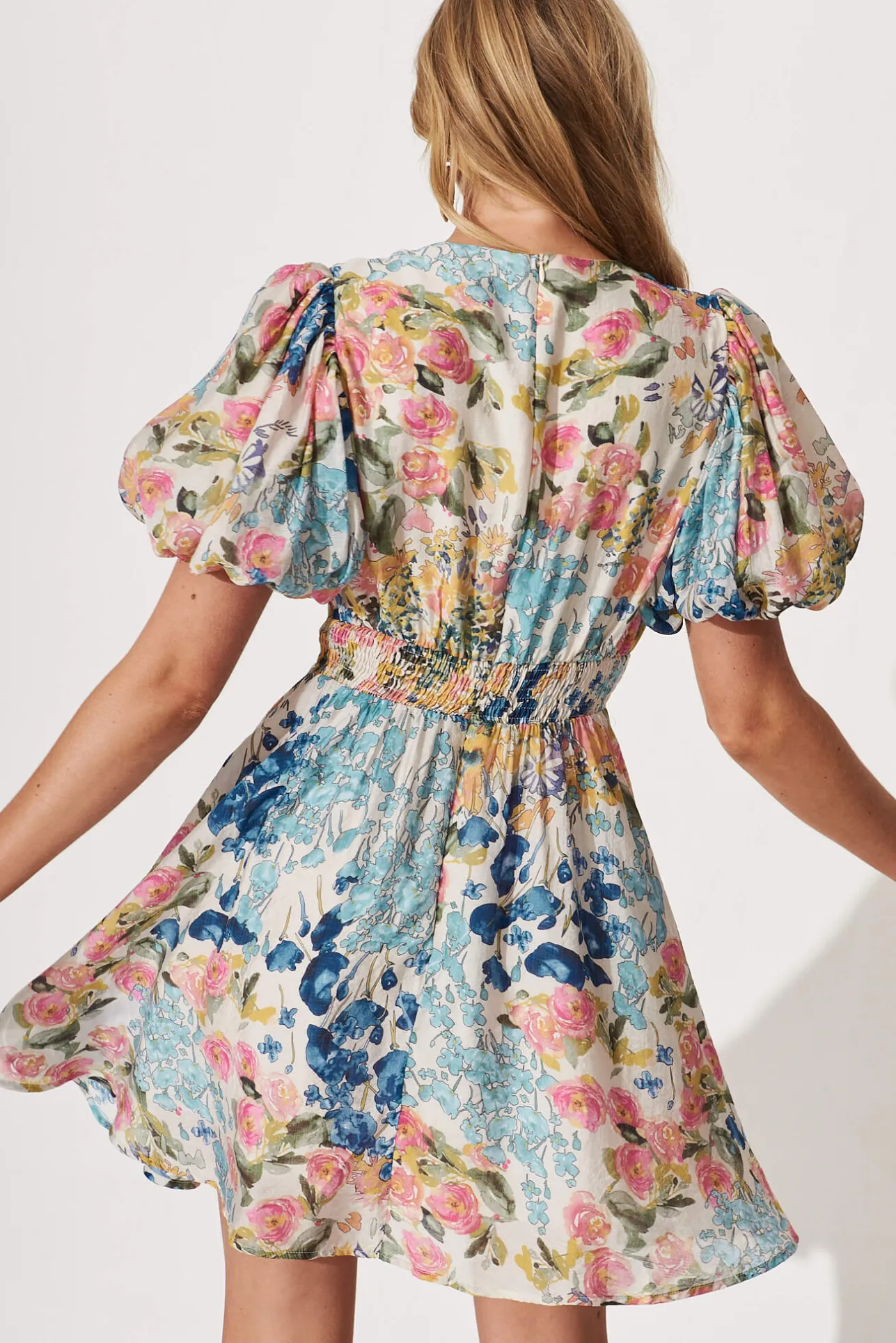 Online Clarissa Dress In Vintage Floral Print Dresses|Casual