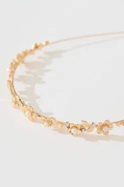 Sale Cordelia Headband in Rose Gold with Pearl and Diamante Hair Accessories|Wedding Guest