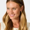 Fashion Desiree Headband in Gold with Leaf Diamante Hair Accessories|Wedding Guest