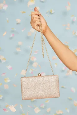 Best Dianne Clutch Bag In Rose Gold Bags|Wedding Guest