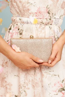 Best Dianne Clutch Bag In Rose Gold Bags|Wedding Guest