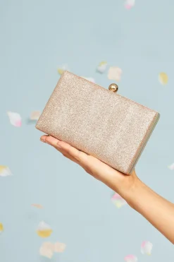 Best Dianne Clutch Bag In Rose Gold Bags|Wedding Guest