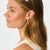 Fashion Dina Headband in Gold with Flower Hair Accessories|Wedding Guest