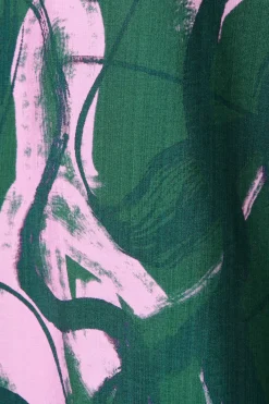 Fashion Ellery Pant in Green Multi Print Bottoms