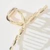 New Emma Hair Claw in Gold with Pearls Hair Accessories