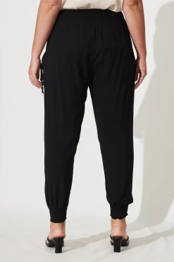 Online Gabby Lounge Pants In Black Bottoms|Pants