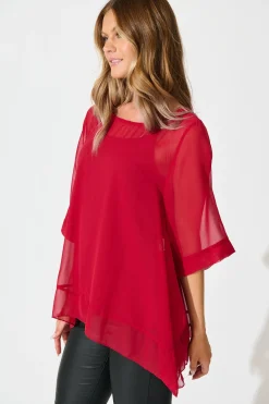 Best Good Decisions Top in Red Tops|Workwear