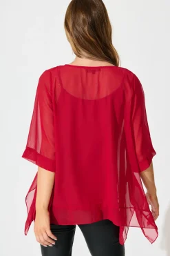 Best Good Decisions Top in Red Tops|Workwear