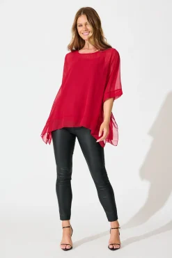 Best Good Decisions Top in Red Tops|Workwear