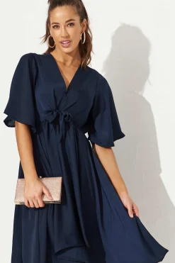 Online Helsinki Dress in Navy Dresses|Formal
