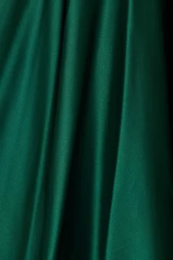 Outlet Helsinki Maxi Dress In Emerald Green Satin Dresses|Party