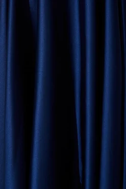 Online Helsinki Maxi Dress In Navy Satin Dresses|Party
