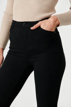 Discount Holmes Stretch Skinny Pants In Black Cotton Blend Bottoms|Pants