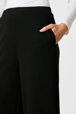 Clearance Jeannette Pant in Black Bottoms