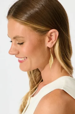 Online Joy Drop Earrings in 18K Gold Plated Jewellery
