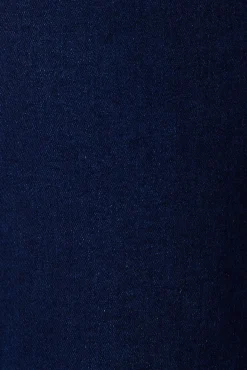 Clearance Juan High Rise Wide Leg Jean In Dark Indigo Denim Bottoms|Denim