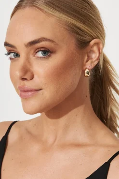 Discount Kafka Hoop Earrings In Gold Jewellery|Engagement Party