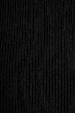 Clearance Kassia Off Shoulder Midi Knit Dress in Black Dresses|Knitwear