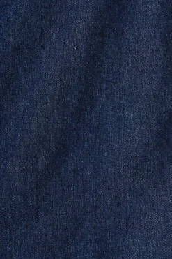 Discount Katya Shacket in Dark Blue Denim Outerwear|Outerwear