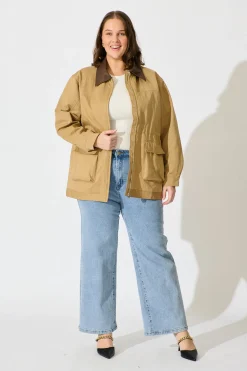 Fashion Kensington Jacket in Camel Outerwear|Outerwear