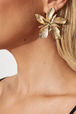 Clearance Kylie Stud Earrings In Gold Jewellery|Engagement Party