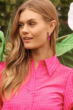 Discount Lanier Drop Earrings In Pink Jewellery|Engagement Party