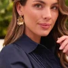 Fashion Lazio Earring in Gold Jewellery