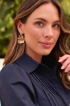 Fashion Lazio Earring in Gold Jewellery